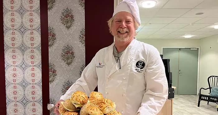 Håkan Höglund, lärare på restaurang- och livsmedelsprogrammet.